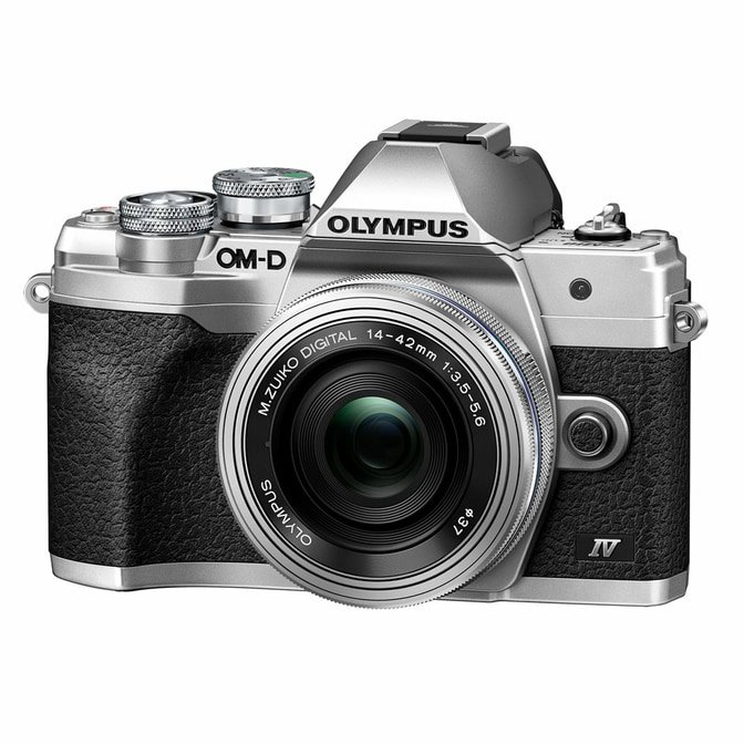 Olympus OM-D E-M10 Mark IV Silver Kit + 14-42mm Pancake