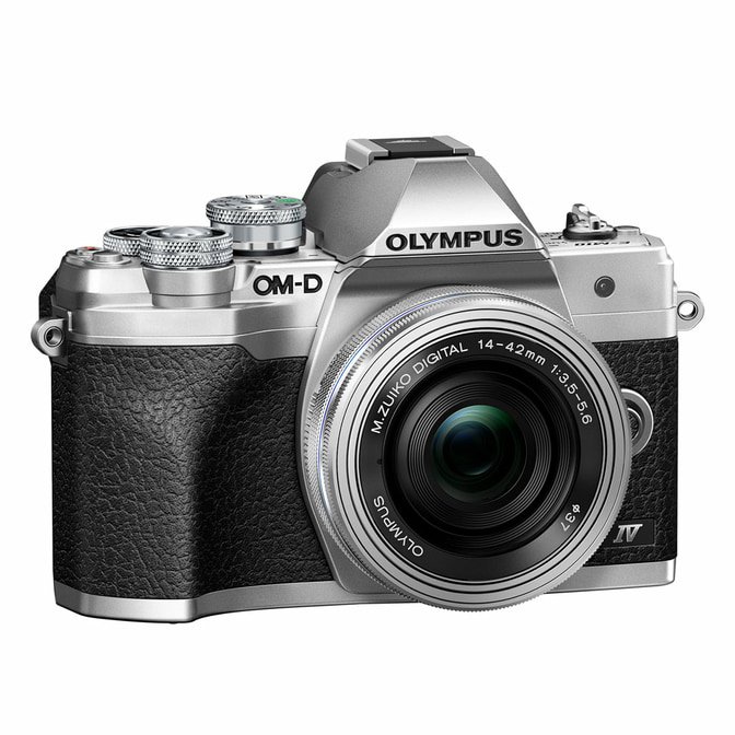 Olympus OM-D E-M10 Mark IV Silver Kit + 14-42mm Pancake – Bild 2